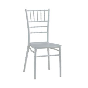 ILONA PP Καρέκλα Εστίασης – Catering Στοιβαζόμενη PP Άσπρο
