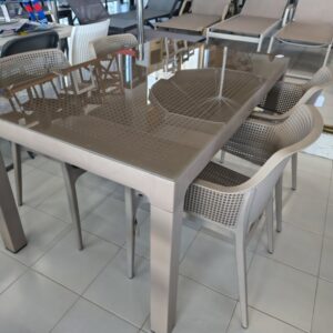 Boom τραπεζαρία set 5τμχ 150x90cm